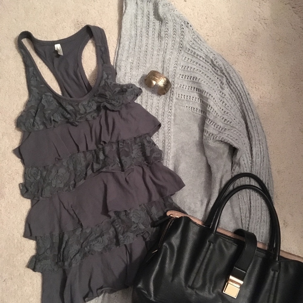 Ruffle tank